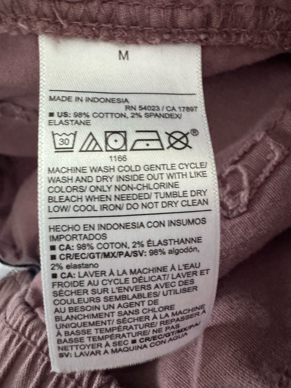 Old Navy Dusty Mauve OG Chino Pants High-Waisted OGC Chino Tapered Straight Pant - Picture 10 of 13